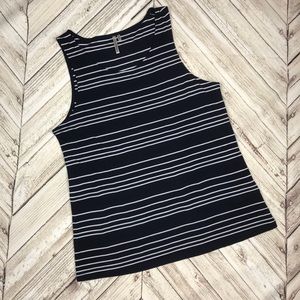 Banana Republic Signature Tee Striped Tank Top